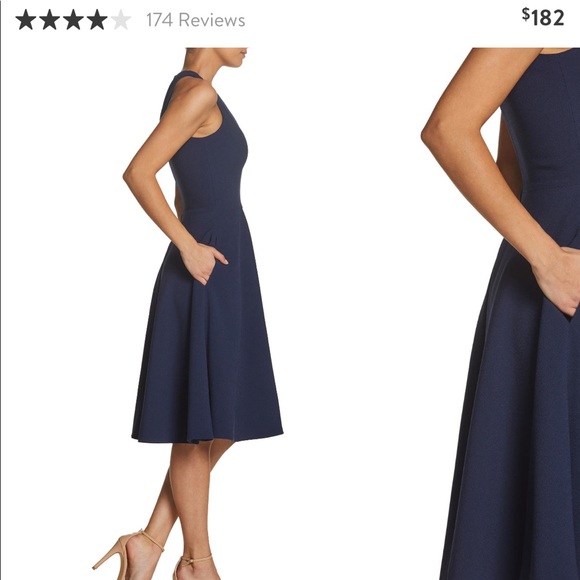 Dress the Population Catalina Fit & Flare Dress - Picture 4 of 12